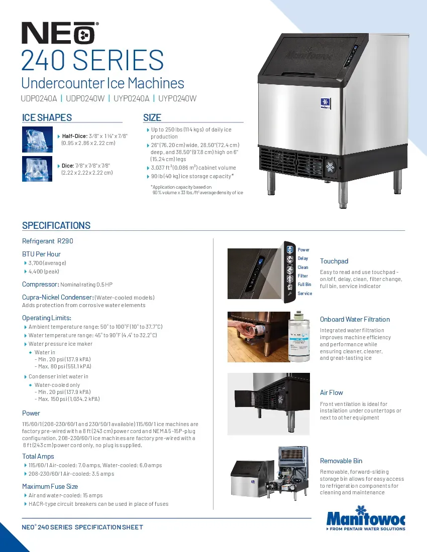 manitowoc-uyf0240w-161b-ice-maker-with-bin-cube-style-specsheet-260215a6w3p6.pdf