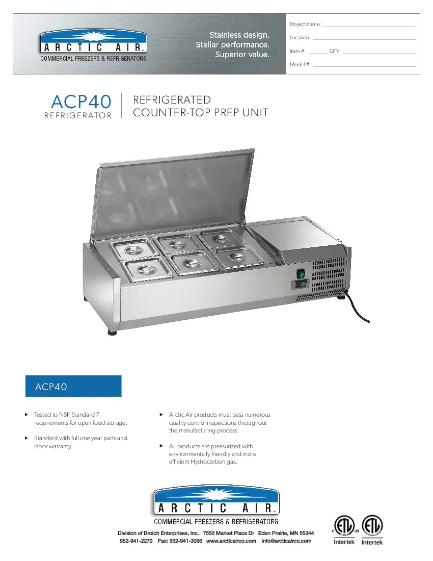 arctic-air-acp40-refrigerated-countertop-pan-rail-115v-specsheet-2607266nqouc.pdf