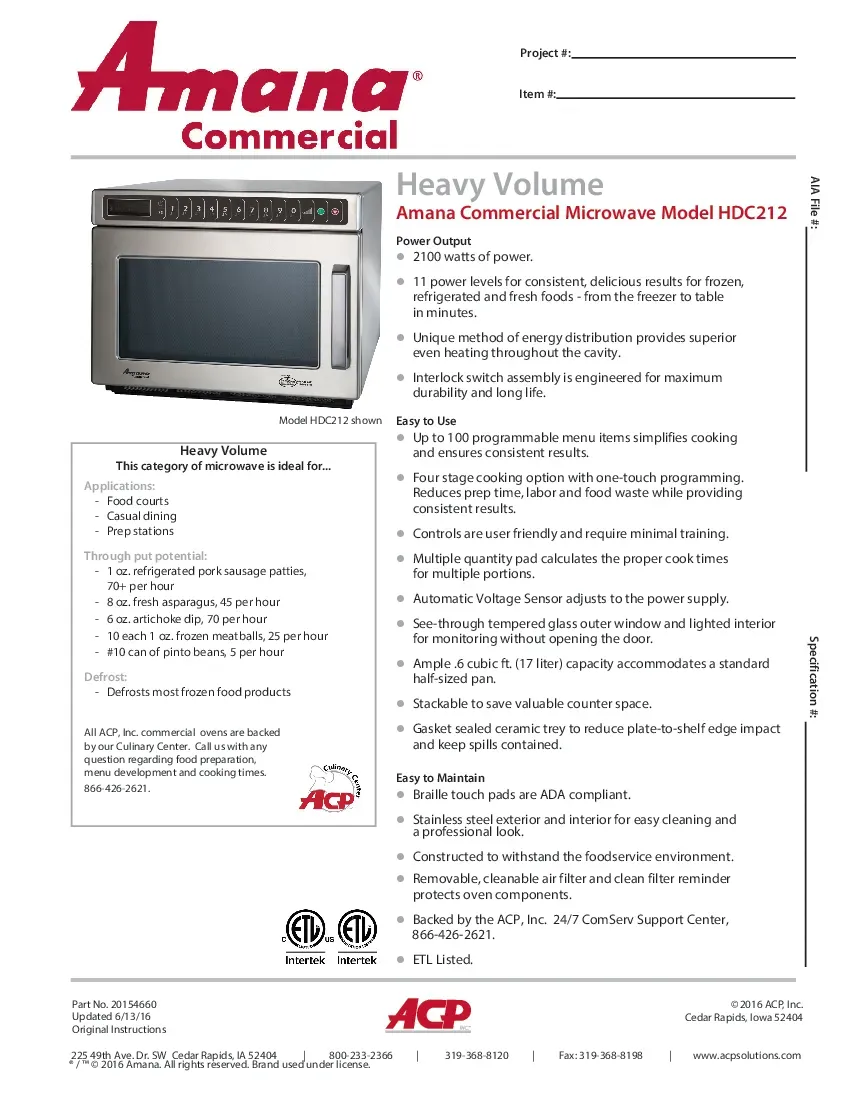 acp-amana-commercial-hdc212-microwave-oven-208-240v-2100-watts-specsheet-260726yti6oa.pdf