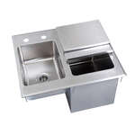 BK Resources , BK-DIBHL-2118, Ice Bin, Drop-In