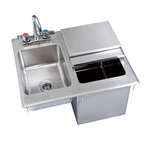 BK Resources , BK-DIBHL-2118-P-G, Ice Bin, Drop-In
