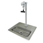 BK Resources , BK-WS-1SGF-G, Glass Filler Station with Drain Pan