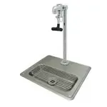 BK Resources , BK-WS-1SGF-G, Glass Filler Station with Drain Pan
