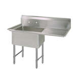 BK Resources , BKS-1-1824-14-24RS, Sink, (1) One Compartment