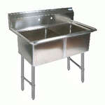 BK Resources , BKS-2-1620-12S, Sink, (2) Two Compartment