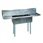 BK Resources , BKS-3-1014-10-12T, Sink, (3) Three Compartment