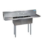 BK Resources , BKS-3-1416-12-12TS, Sink, (3) Three Compartment