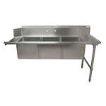 BK Resources , BKSDT-3-1820-14-RS, Dishtable, with Potsinks
