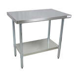 BK Resources , CVT-4830, Work Table,  40" - 48", Stainless Steel Top
