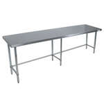 BK Resources , CVTOB-8424, Work Table,  73" - 84", Stainless Steel Top