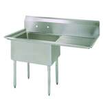 BK Resources , ES-1-18-12-18R, Sink, (1) One Compartment