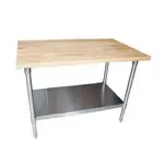 BK Resources , MFTG-7230, Work Table, Wood Top