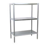 BK Resources , SSU5-5524, Shelving Unit, Solid Flat