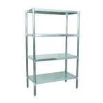 BK Resources , VSU6-5524, Shelving Unit, Solid Flat