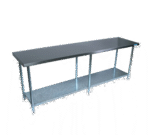 BK Resources , VTT-1896, Work Table,  85" - 96", Stainless Steel Top