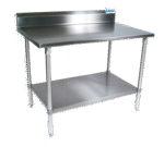 BK Resources , VTTR5-3624, Work Table,  36" - 38", Stainless Steel Top