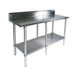 BK Resources , VTTR5-9630, Work Table,  85" - 96", Stainless Steel Top