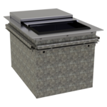Glastender , DI-IB12, Ice Bin, Drop-In